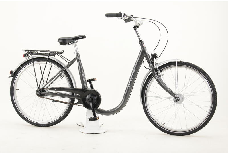 Excelsior Easy Step ND 26 Zoll Cityrad 7-Gang Rücktrittbremsnabe grau Rahmenhöhe: 45 cm