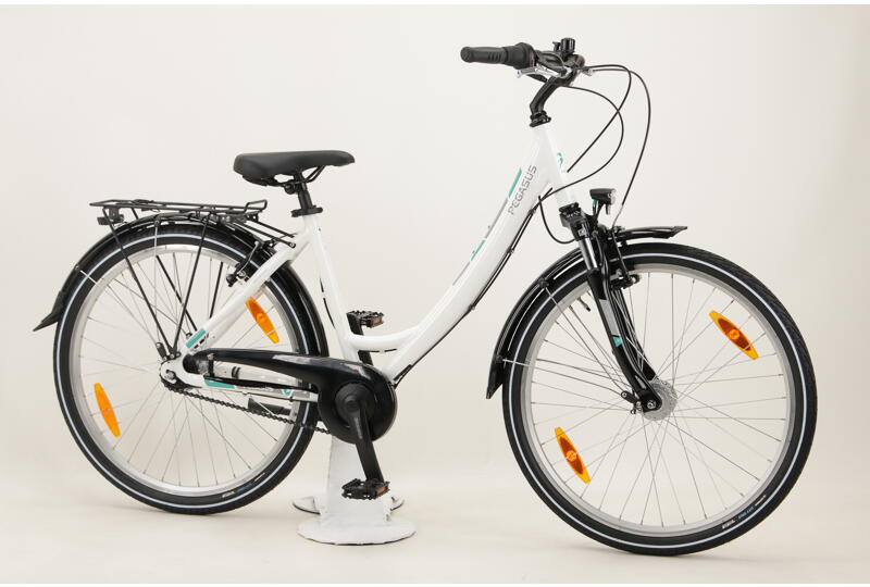 Pegasus Avanti 7 26 Zoll Jugendrad 7-Gang Nabenschaltung mit Rücktritt weiß Rahmenhöhe: 50 cm