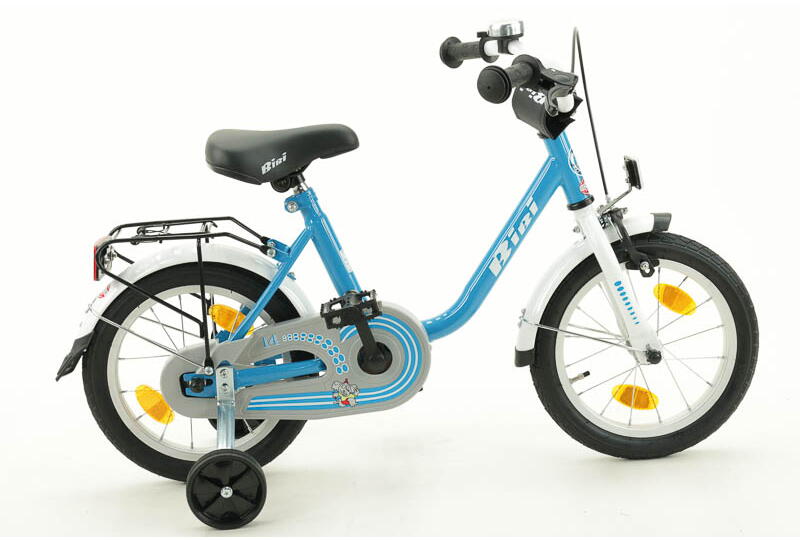 Bibi Bibi 14" Kinderrad mit Rücktrittbremsnabe 14 Zoll blau Rahmenhöhe: 25 cm