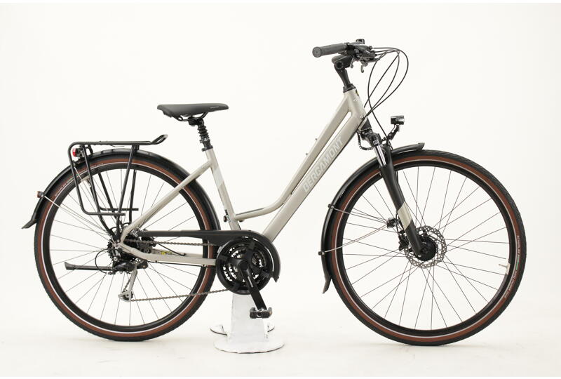 Bergamont Horizon 4 Amsterdam 28" Alu-Trekkingrad 24-Gang Shimano Kette, Disc Brakes 28 Zoll 24 Gang Kettenschaltung beige Rahmenhöhe: 48 cm