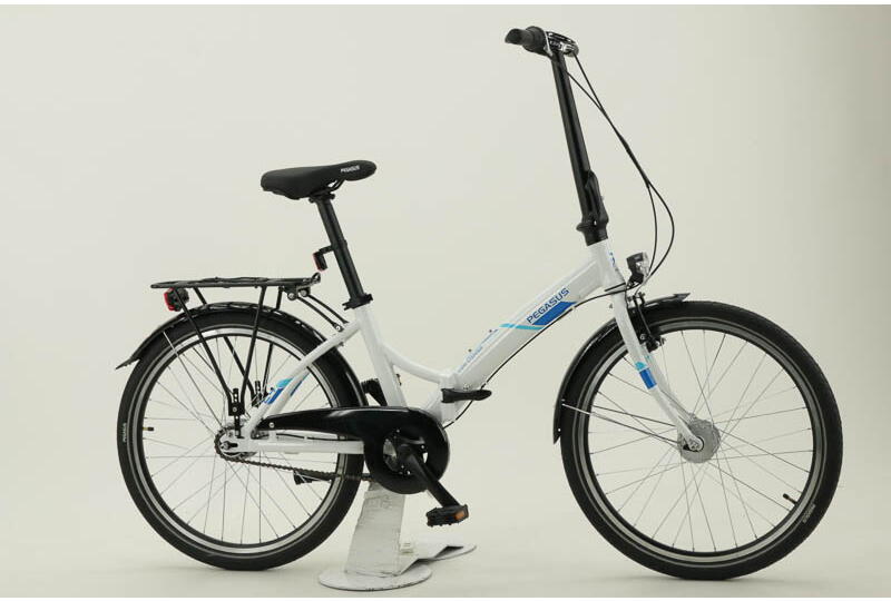 Pegasus D7A 24" Unisex Faltrad 7-Gang Nabenschaltung 24 Zoll Nabenschaltung, 7 Gang weiß Rahmenhöhe: 35 cm
