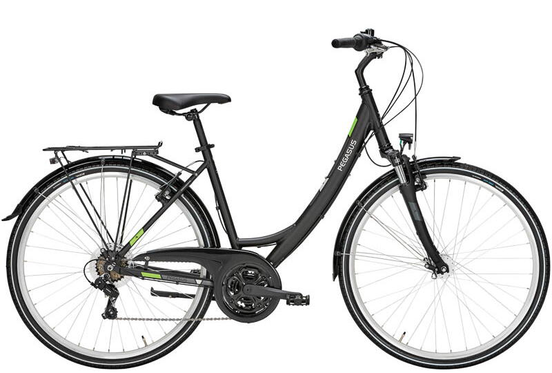 Pegasus Avanti 18 28 Zoll Trekkingrad 18-Gang Kettenschaltung schwarz Rahmenhöhe: 55 cm