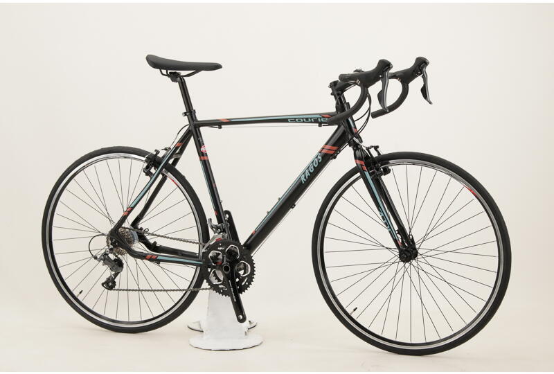 Ragos Courier CX 28" Fitness-Rennrad Alu 16-Gang Claris Kettenschaltung 28 Zoll Herrenfahrrad 16 Gang Kettenschaltung schwarz Rahmenhöhe: 50 cm