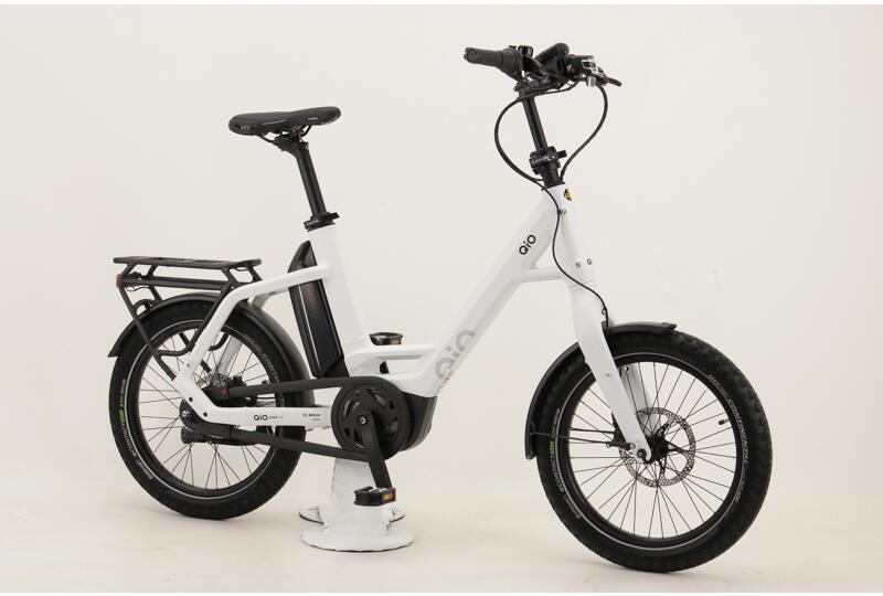 QIO Eins A-8 Unisex Kompakt-E-Bike 20 Zoll 8-Gang Freilaufnabe 400Wh 11 Ah weiß Bosch Rahmenhöhe: 47 cm