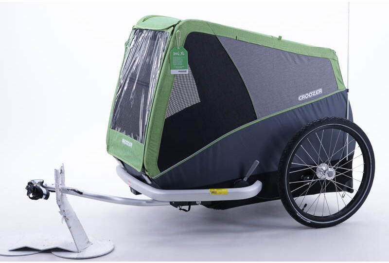 Croozer Jokke Hundeanhänger, grün-bla