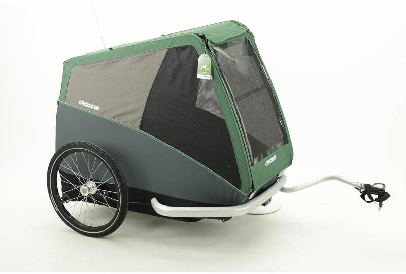 Croozer Bruuno Hundeanhänger, grün-gr