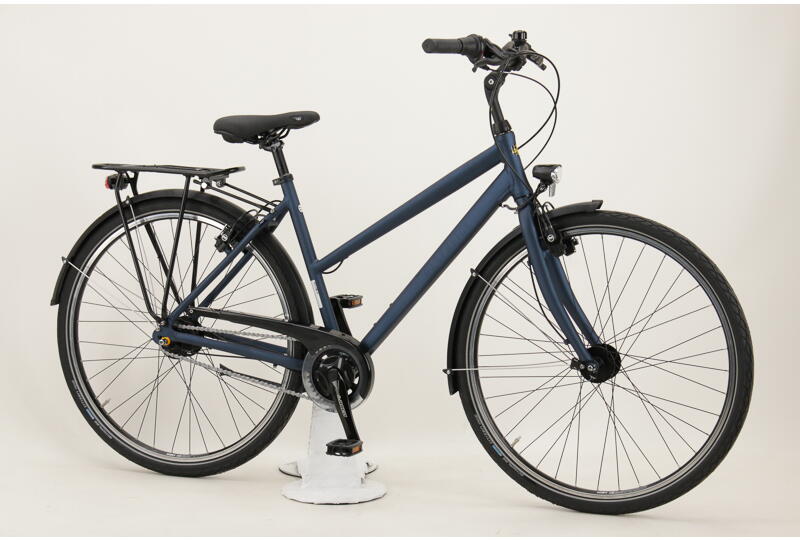 Rabeneick TC2 FL 28" Alu-Trekkingrad Nexus 8-Gang Freilaufnabe, Magura HS 11 28 Zoll 8 Gang Nabenschaltung mit Freilauf blau Rahmenhöhe: 55 cm