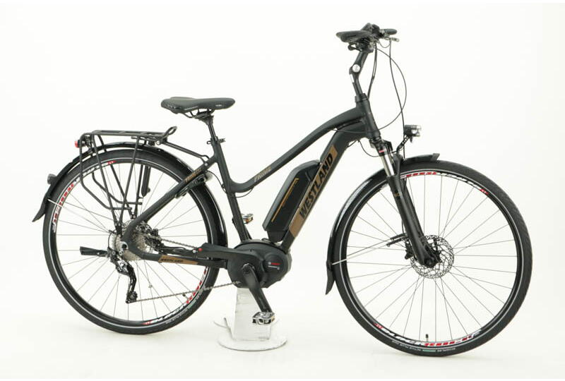 Westland Prime CX2 28 Zoll Trapez E-Bike 10-Gang Kettenschaltung 500Wh 13,4Ah Akku schwarz Bosch Rahmenhöhe: 48 cm