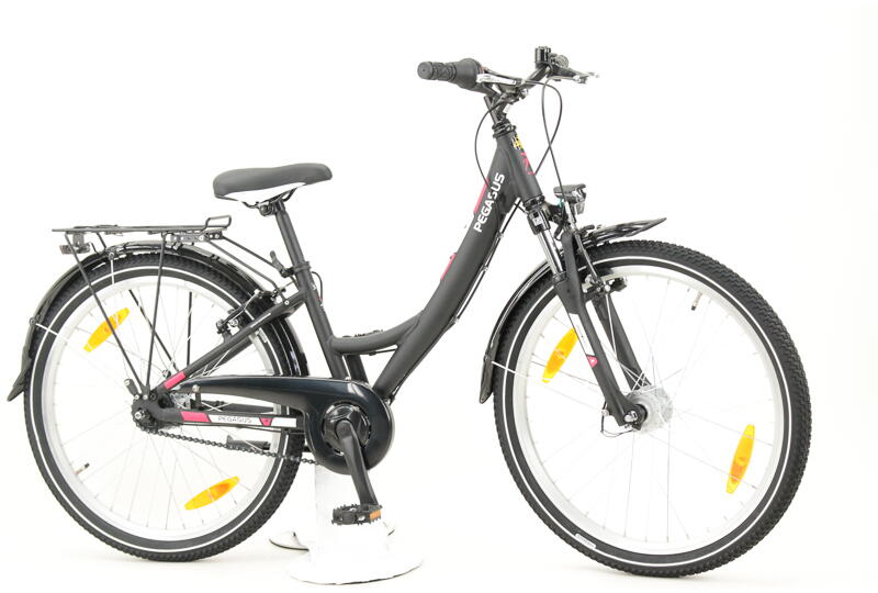 Pegasus Avanti 7 24 Zoll Wave Jugendrad 7-Gang Rücktrittbremsnabe schwarz Rahmenhöhe: 32 cm