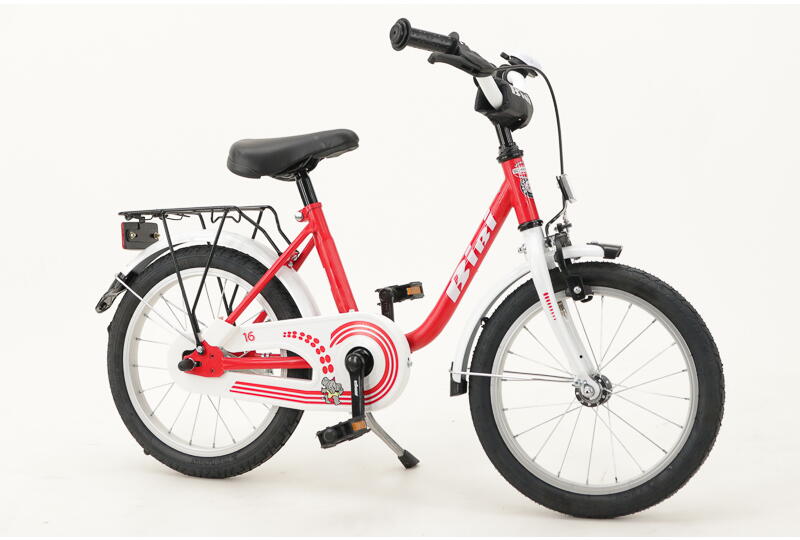 Bibi 16 Zoll Kinderrad mit Rücktrittbremse rot Rahmenhöhe: 29 cm