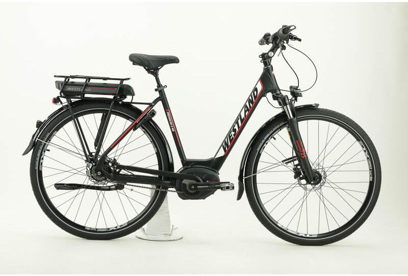 Westland Premium E N8 28 Zoll Wave E-Bike 8-Gang Nabenschaltung 500Wh 13Ah Akku schwarz Bosch Rahmenhöhe: 53 cm