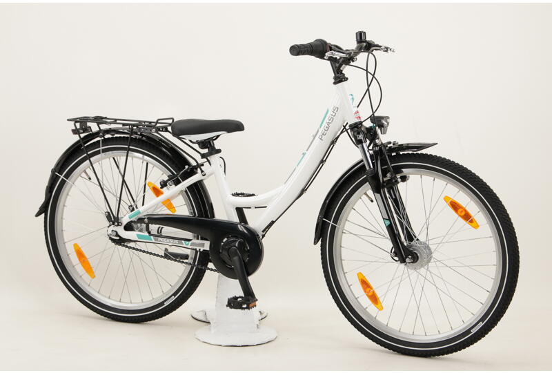 Pegasus Avanti 7 24 Zoll Jugendrad 7-Gang Nabenschaltung mit Rücktritt weiß Rahmenhöhe: 32 cm