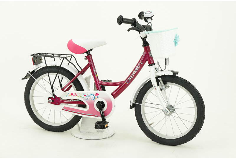 My Dream My Dream 16" Kinderrad mit Rücktrittbremsnabe 16 Zoll kinderfahrrad pink Rahmenhöhe: 29 cm