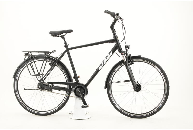 KTM Veneto 8 Light 28 Zoll Herren Trekking Rad 8-Gang Rücktrittbremsnabe schwarz Rahmenhöhe: 56 cm