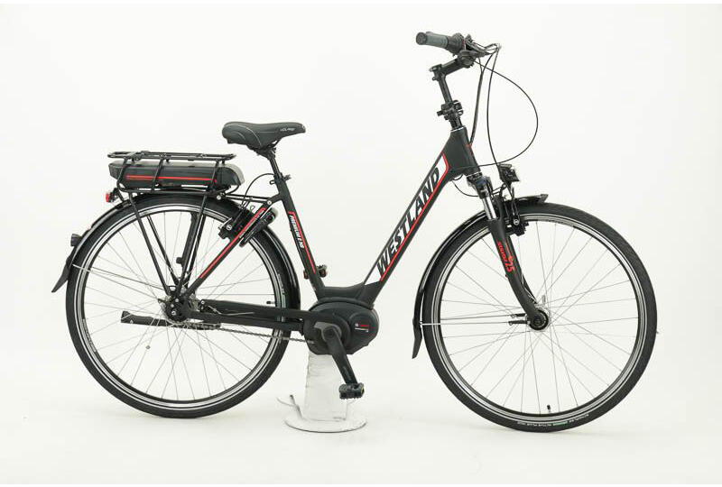 Westland Premium E N8 28 Zoll Wave E-Bike 8-Gang Freilaufnabe 500Wh 13,4Ah Akku schwarz Bosch Rahmenhöhe: 57 cm