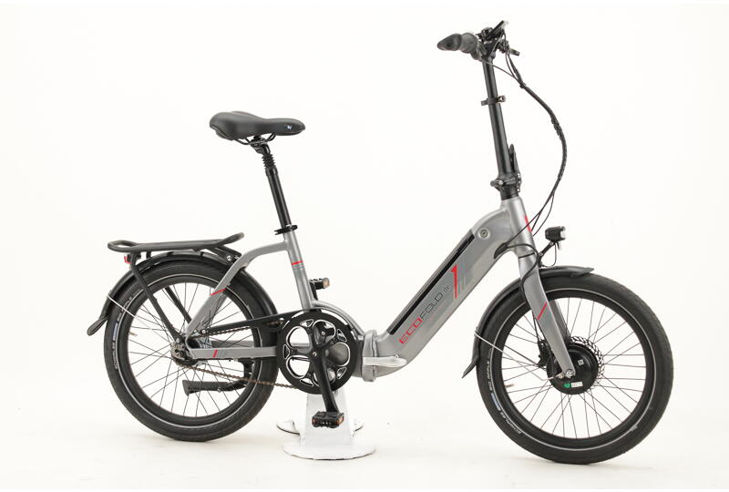 E-Bicyle Eco Fold XL20 Alu-Falt-E-Bike 8-Gang Rücktrittbremsenabe, VR-Motor 504Wh 14 Ah 8 Gang Nabenschaltung mit Rücktritt weiß Rahmenhöhe: 35 cm