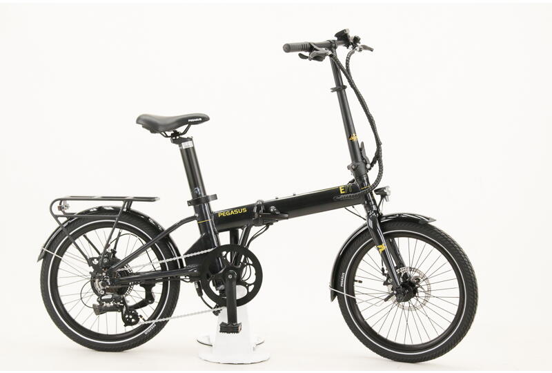 Pegasus E7T 20 Zoll Falt-E-Bike 7-Gang Kettenschaltung 378Wh 10,5Ah Akku anthrazit eZeebike Rahmenhöhe: 30 cm