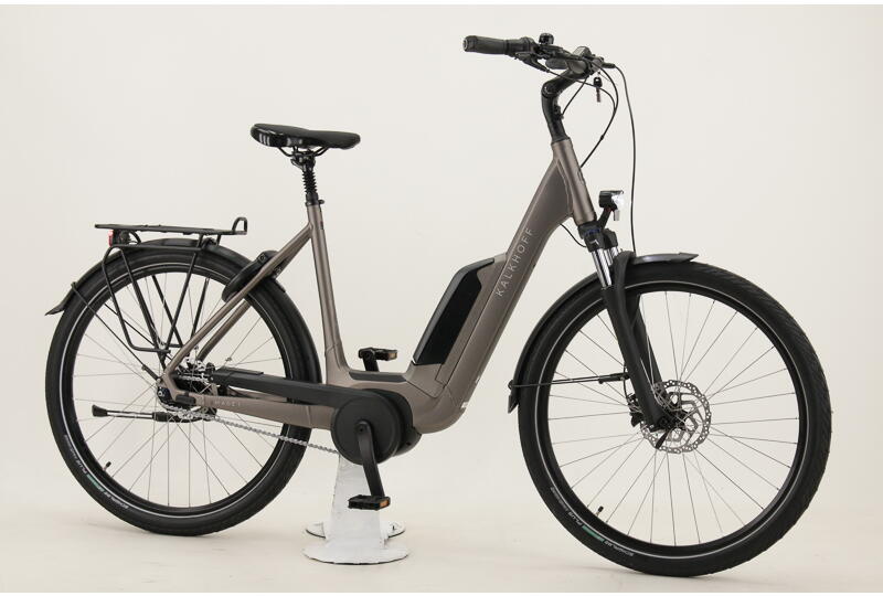 Kalkhoff Image 1.B Move Comfort 28 Zoll E-Bike 8-Gang Rücktrittbremsnabe 500Wh Akku grau Bosch Rahmenhöhe: 40 cm
