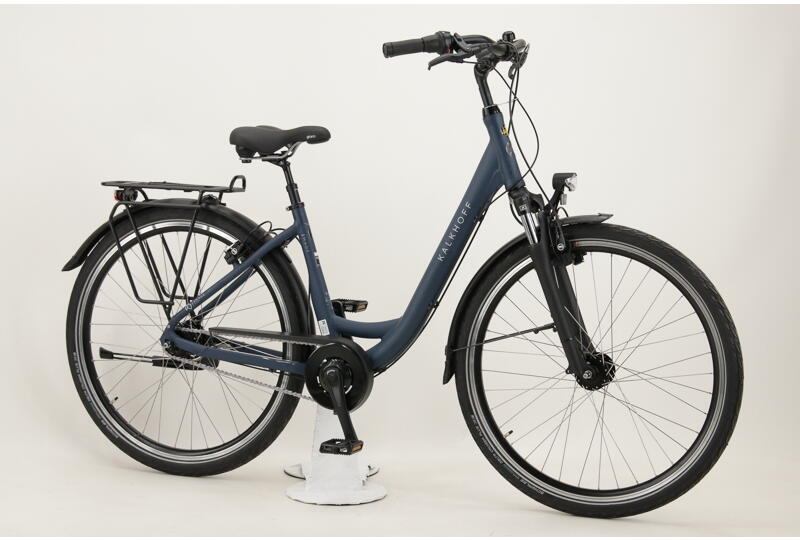 Kalkhoff Image XXL 28 Zoll Wave Damenrad XXL 8-Gang Nabenschaltung Rücktritt 170kg blau Rahmenhöhe: 45 cm
