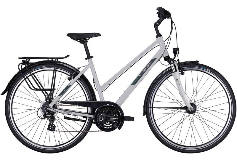 Pegasus Solero SL 24 28" Trekkingbike 24-Gang Shimano Kettenschaltung 28 Zoll 24 Gang Kettenschaltung grau Rahmenhöhe: 60 cm