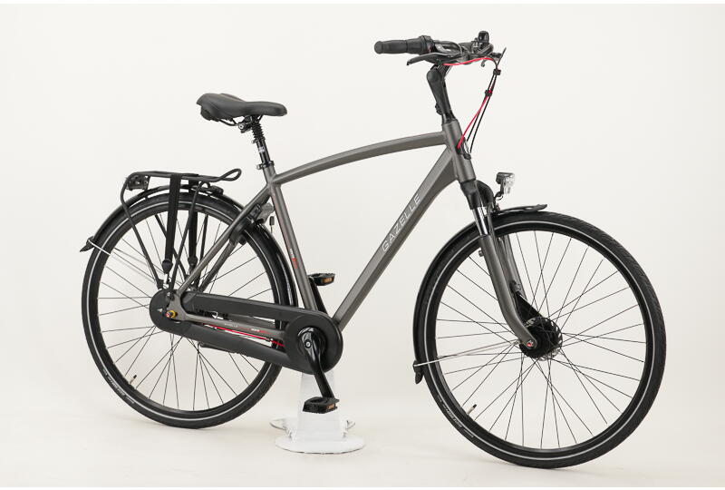 Gazelle Vento C7 28" Herren City-/Trekkingbike Nexus 7-Gang Freilaufnabe 28 Zoll 7 Gang Nabenschaltung mit Freilauf grau Rahmenhöhe: 57 cm