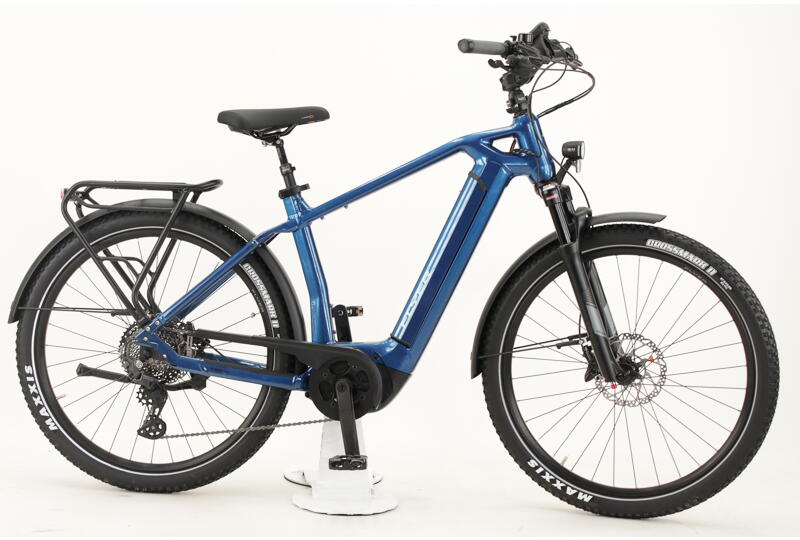 Flyer Gotour 6 7.12 City- /Trekkingrad 10-Gang Deore Kettenschaltung, 65Nm 625Wh erwachsenenfahrrad Kettenschaltung blau Bosch Rahmenhöhe: 49 cm