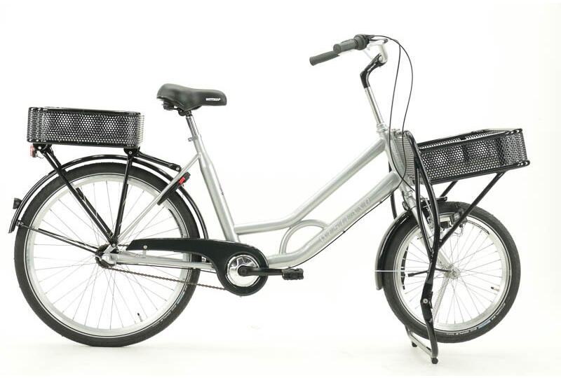 Westland Transportrad Cargo 20-26 Zoll 3 Gang Nabenschaltung silber Rahmenhöhe: 55 cm