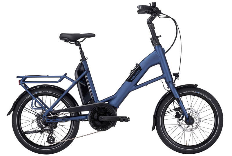 Pegasus Swing E8 Disc 20 Zoll E-Bike 8-Gang Kettenschaltung 500Wh 13.4Ah Akku blau Bosch Rahmenhöhe: 46 cm