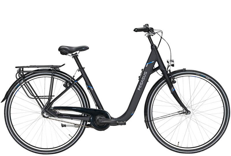 Pegasus Comfort SL 3 26 Zoll Wave Damenrad 3-Gang Nabenschaltung mit Rücktrittbremse schwarz Rahmenhöhe: 43 cm