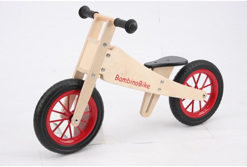 BambinoBike Kinderholzlauflernrad"nat"2-6J