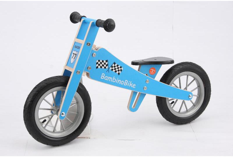 BambinoBike Kinderholzlauflernrad "Boy bl.