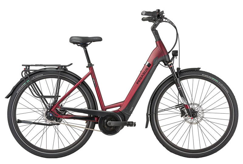 Pegasus Strong Evo 5F 28 Zoll E-Bike 5-Gang Nabenschaltung 625Wh Akku rot Bosch Rahmenhöhe: 55 cm