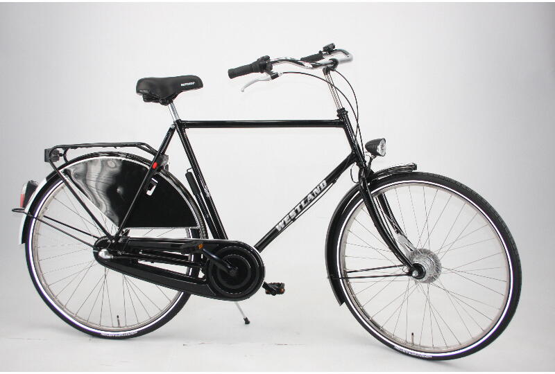 Westland Nostalgie 3 Gang Nabendynamo Niro 28 Zoll 3 Gang Nabenschaltung schwarz Rahmenhöhe: 57 cm