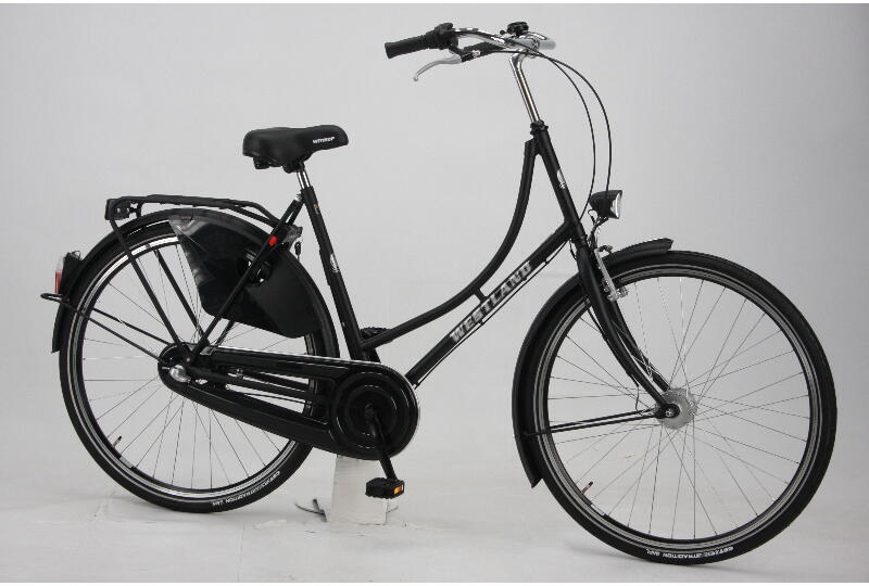 Westland Nostalgie 3 Gang Nabendynamo 28 Zoll 3 Gang Nabenschaltung schwarz Rahmenhöhe: 55 cm