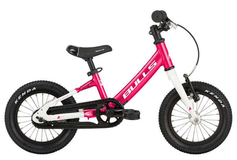 Bulls Tokee Lite 12C Kinder MTB 12" Single Speed Rücktrittbremse 12 Zoll kinderfahrrad 1 Gang Ohne Schaltung pink Rahmenhöhe: 17 cm