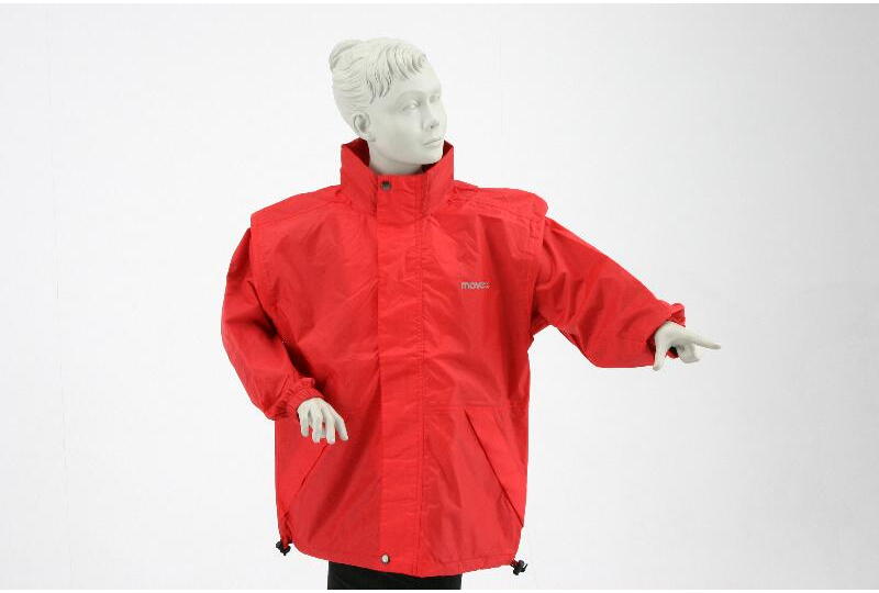 Movecs Kinder-Regen-Jacke Gr.140 rot Größe: Größe: 140