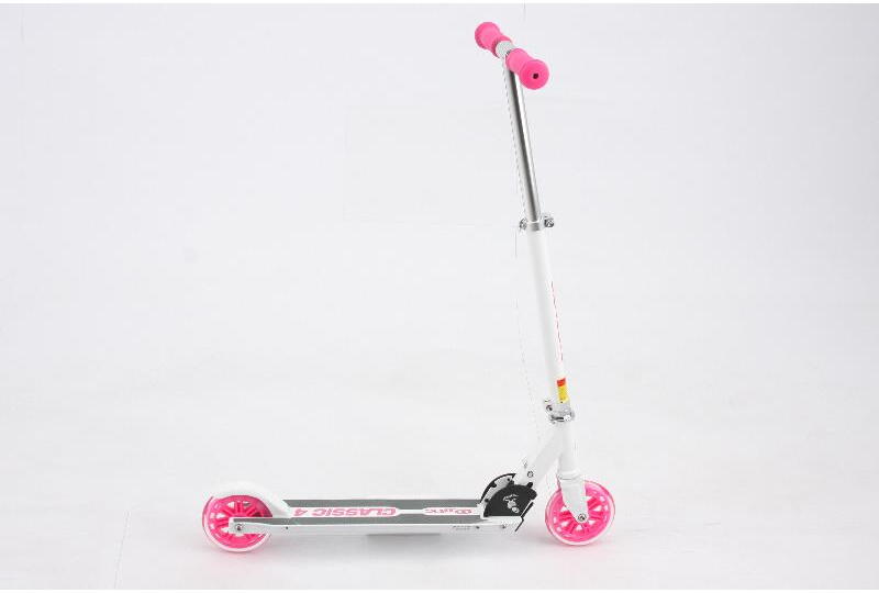 JD-Bug Mini-Scooter 5"=127mm  ws/pink