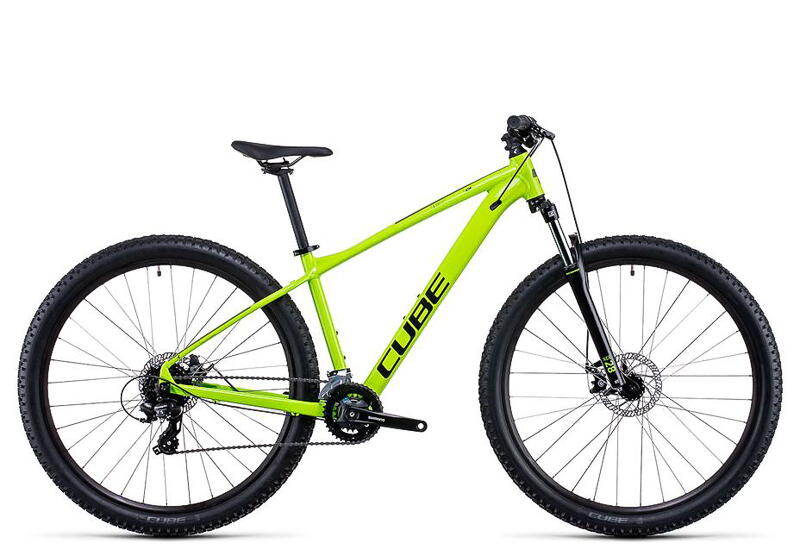 Cube Aim 27,5 Zoll MTB 16-Gang Kettenschaltung grün Rahmenhöhe: 14 Zoll
