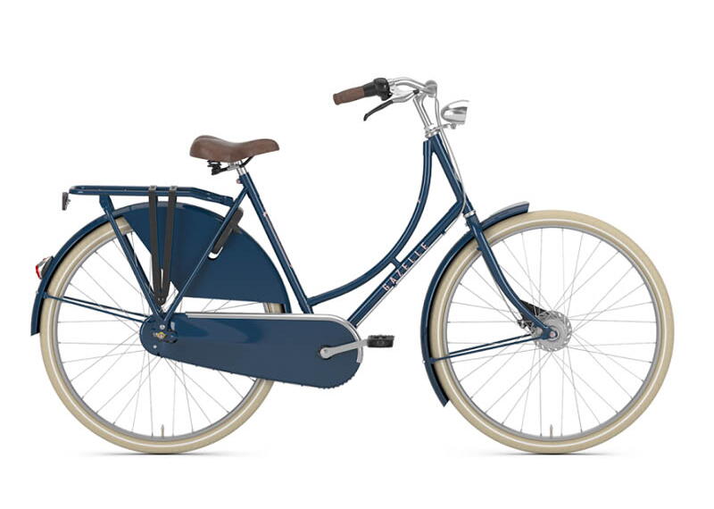 Gazelle Classic R7T 28 Zoll Nostalgierad 7-Gang Rücktrittbremsnabe blau Rahmenhöhe: 57 cm
