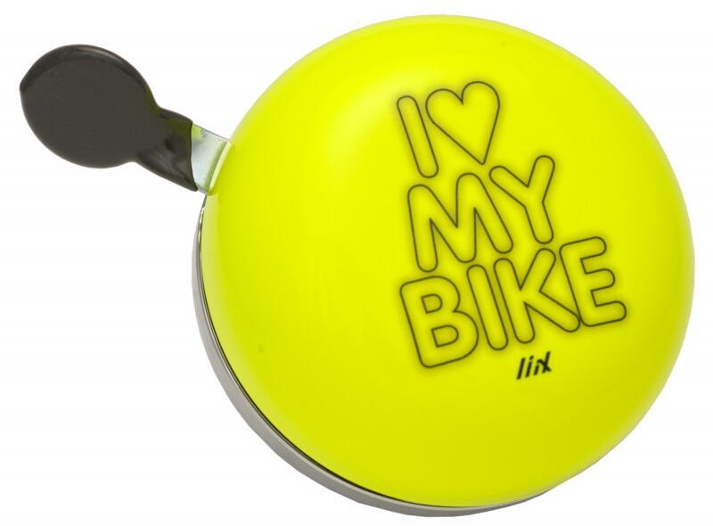 LIIX I Love My Bike gelb Ding Dong