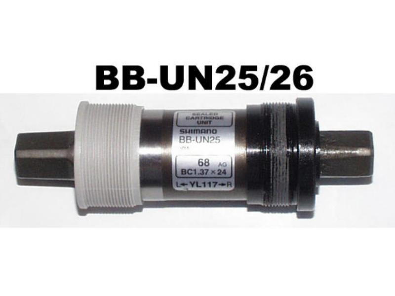 Shimano Innenlager BB-UN 25/26 sort.