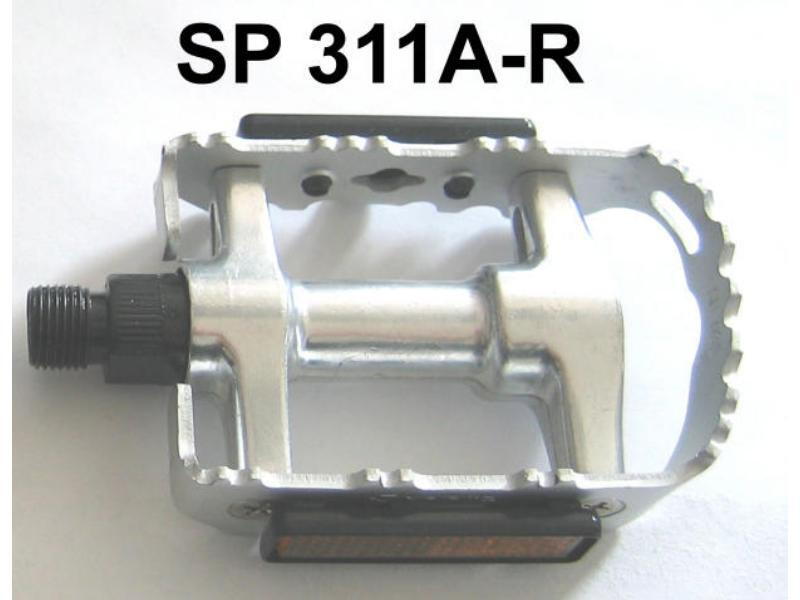 Marwi Pedale  9/16"    Alu/Alu si/si