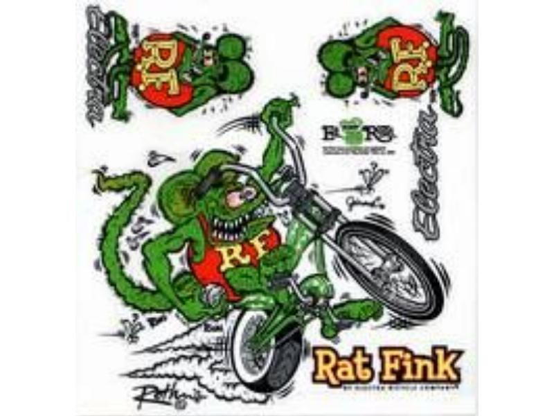 Electra Rat Fink Aufkleber-Set
