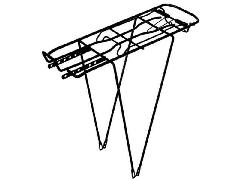 Atran Velo Drahtgepäckträger 26" 7 mm sw Größe: 117 mm