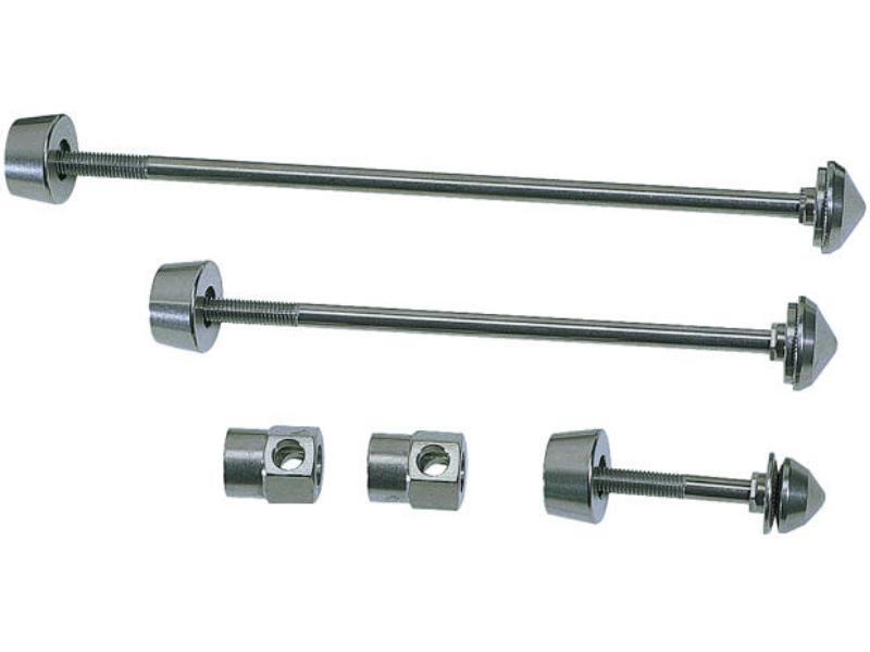 Pitlock Set 02 ,Niro,3-teilig ,silber