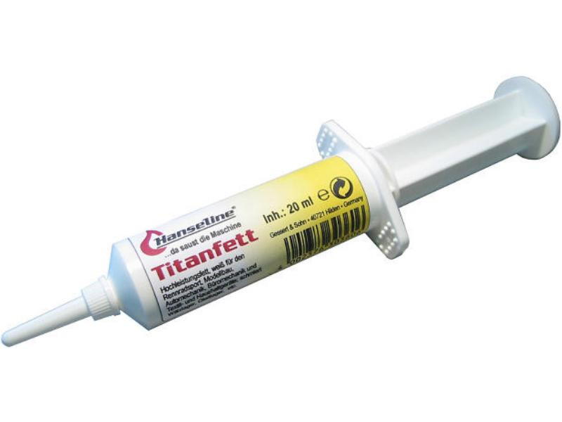 Hanseline Titanfettspritze 20ml Größe: Größe: 20 ml