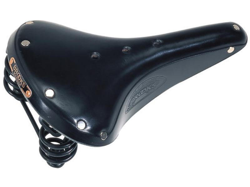 Brooks Leder-Sattel Sport Flyer sw/sw