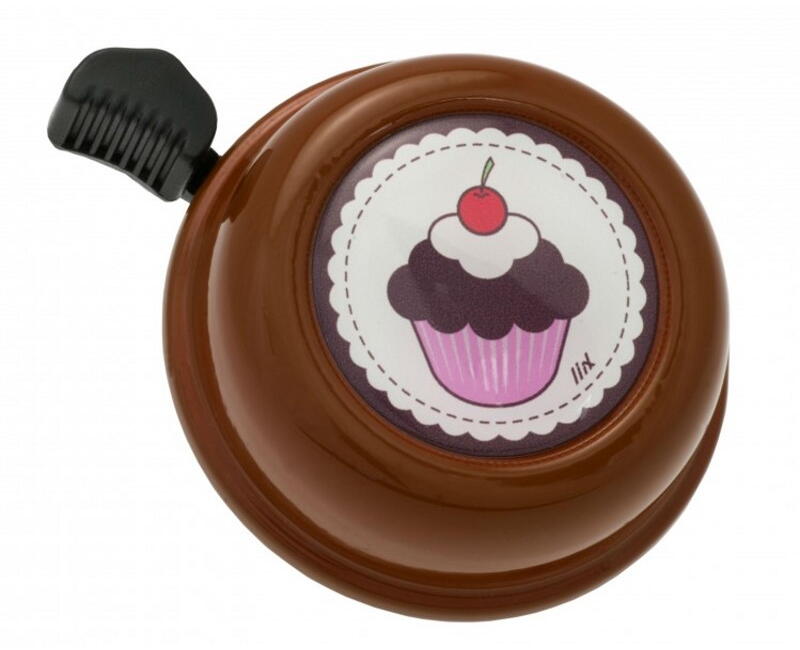 LIIX Cupcake Klingel choco