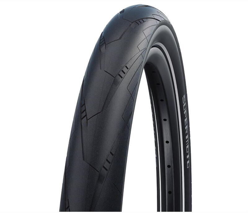 Neumático Bici Schwalbe Super Moto-X 26x2.40 - Para Ciudad Y Terreno Suave, Medida 62-559