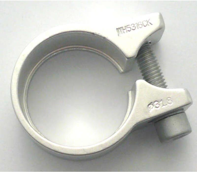 Ergotec Sattelklemmring 31,8 silber